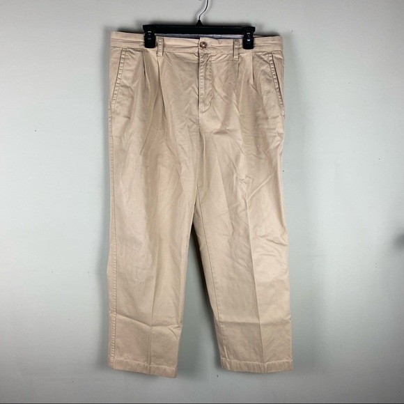 Tommy Hilfiger: Men's Full Length Long‎ Cargo Khaki Dress Pants Tan Size 36/30 - Picture 1 of 7